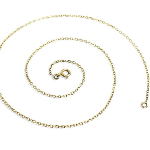 Zlatá retiazka vypilovaná Anker